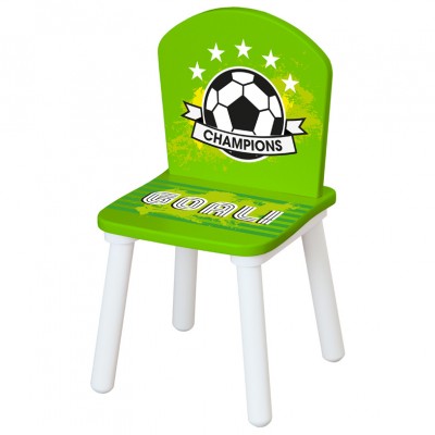 Стул для комплекта детской мебели Polini kids Fun 145 S Футбол, зеленый