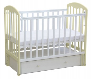 Кровать детская Фея 328 белый-ваниль