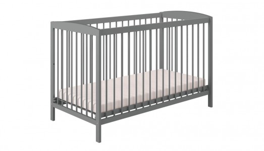 Кроватка детская Polini kids Simple 101, серый