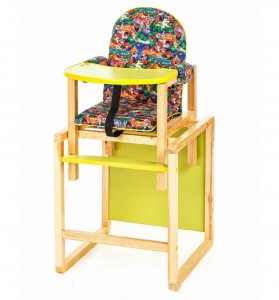 Стол-стул для кормления Джунгли зеленый